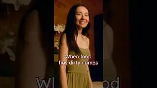 when the menu items have dirty names