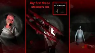 Slendrina's Freakish Friends and Family Night, my first three attempts on Nightmare Challenge