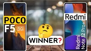 POCO F5 vs Redmi Note 12 Pro Plus : Winner 🤔🔥