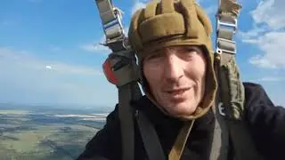 Мой первый прыжок с парашютом 26 июля 2020 в Пахомово. Parachute jump first one