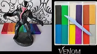 🔥Как слепить из пластилина Венома🔥