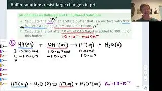 pH Calculations Involving Buffers | OpenStax Chemistry 2e 14.6