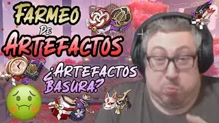 Farmeo y SUBIENDO ARTEFACTOS en Genshin Impact