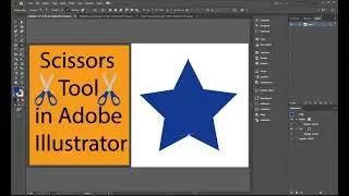 Scissors Tool in illustrator