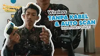 SCANNER BARCODE WIRELESS | auto scan tanpa pencet-pencet