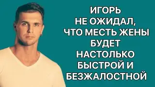 Игорь не ожидал, что месть жены будет настолько быстрой и безжалостной. Истории из жизни. Рассказ.