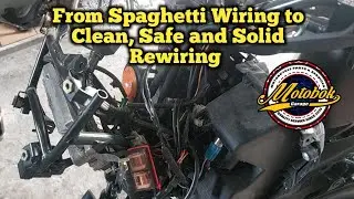 From Spaghetti Wiring to Clean, Safe and Solid Rewiring...