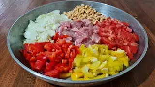 A frequent guest on the tables of the Turks.It is impossible to convey the taste of this simplest di