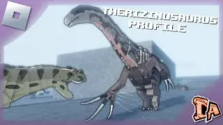 Prehistoric Profile - Therizinosaurus | ROBLOX Dinosaur Arcade