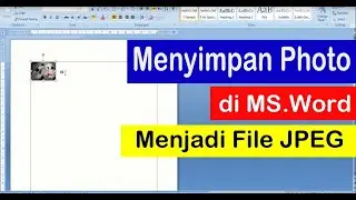 Cara Menyimpan Gambar di Microsoft Word