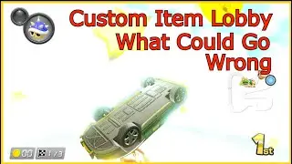 Lets the Chaos Unfold in A Custom Items Viewer Lobby in Mario Kart 8 Deluxe Live.