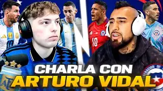CHARLA CON ARTURO VIDAL: PREVIA ARGENTINA vs. CHILE (2024) - ¿COMO SE VIVE UNA COPA AMERICA?