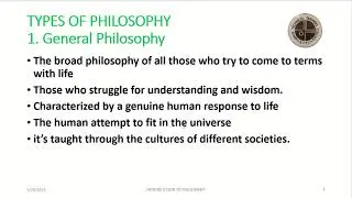 Introduction To Philosophy of Education