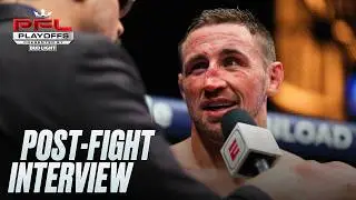 Brendan Loughnane Post Fight Interview | 2024 PFL Playoffs #PFLDC
