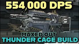 554,000 DPS MAXED OUT Thunder Cage ADVANCED BUILD GUIDE - CRIT LIKE CRAZY - The First Descendant