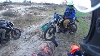 Покатушка на китайских  Эндуро 250 Тест-Драйв