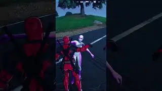 We became FRIENDS with FAKE DEADPOOL & GWENPOOL 🥺🥰 #shorts