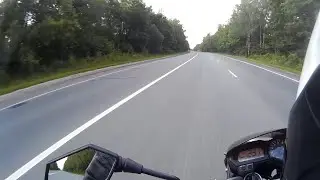 YAMAHA FZ-6 Fazer вечерний прохват
