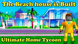 The Beach house is Built in Ultimate Home Tycoon