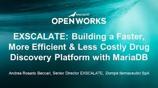EXSCALATE: Building a Faster, More Efficient & Less Costly Drug Discovery Platform with MariaDB