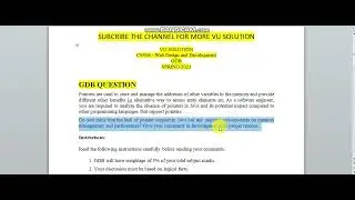 CS506 GDB SOLUTION 2023 || CS506 GDB SOLUTION SPRING 2023