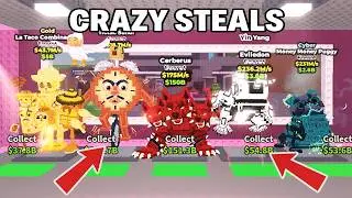 CRAZY STEALS I GOT SERVER HOPPING IN STEAL A BRAINROT