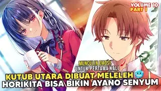 Ayanokoji Berhasil Dibuat Senyum Sama Horikita - LN Classroom of the Elite 2nd Year