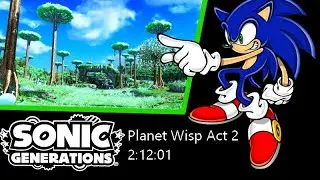 Sonic Generations Planet Wisp 2:12:01 Speedrun