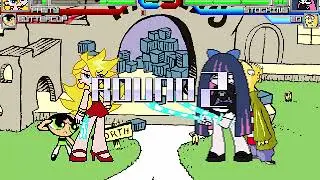 Mugen - Panty and Buttercup vs Stocking and Ed