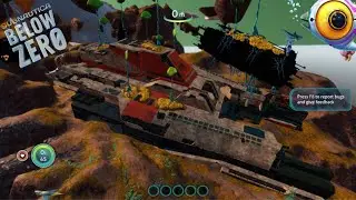 SNEAK PEEK |NEW CRASH SHIP MODEL | Subnautica: Below Zero (experimental)Exploring Build 23443
