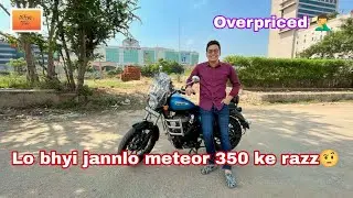 Royal Enfield Meteor 350 full review |Don't buy meteor?| Detailed video with negatives and positives