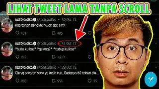 CARA AMPUH STALKER TWEET LAMA DI TWITTER 2021