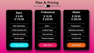 Price Table in Adobe Xd