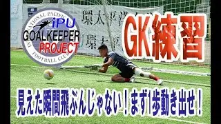 壁に打って跳ね返りに反応しろ！| IPUゴールキーパープロジェクト