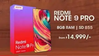 Redmi Note 9, Note 9 Pro, first look ,price ,launch date