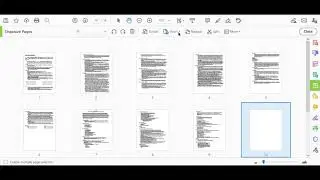 How to add a page in Acrobat DC