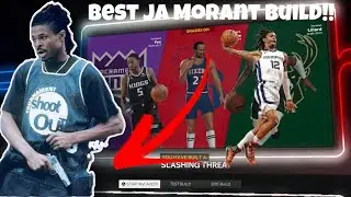 Best Ja Morant build! NBA 2k24(Current gen)