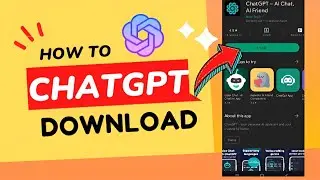 HOW TO DOWNLOAD CHAT GPT ON ANDROID MOBILE 2023 | Open Al Chat GPT App Download #chatgpt