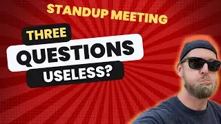 A agile standup meeting with no questions???