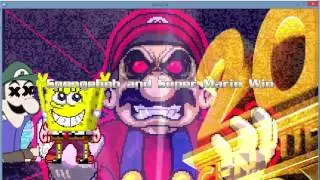 M.U.G.E.N - SpongeBob and Mario vs. Gumball and Weegee