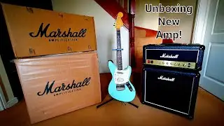 Unboxing New Marshall SC20H Amp and SC112 Speaker Cabinet