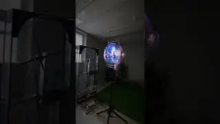 Часы Bosco на голографическом вентиляторе 80 см