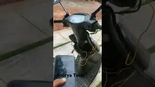 Smartphone controlled scooter