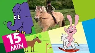 Hallo Elefant - Reiten lernen & Die kleinste Pferderasse der Welt: Mini-Shettys | Der Elefant | WDR
