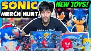 Sonic Merch Hunt - New Sonic Movie 3 Toys (Figures, Plushies & More!)