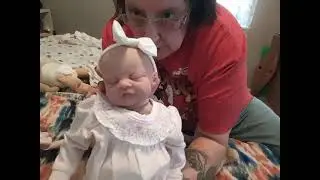 Body change for my silicone cuddle baby scout, reggies dolls on etsy
