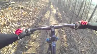 Jackson Hill drop in to advanced trail