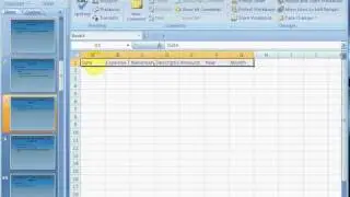 ExcelExperts.com - Teach Yourself Excel Lesson Change Column Width  - Change Column Width