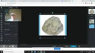 Pixlr.com: Resizing an image & creating a background