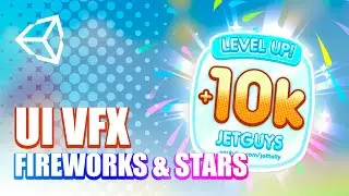 FREE | UI VFX | Fireworks and Stars | Unity Tutorial